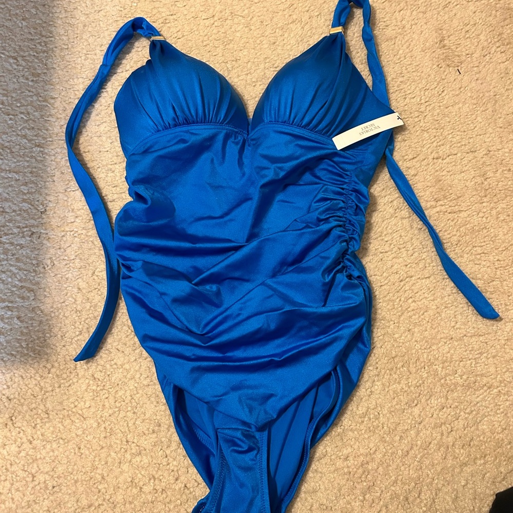 Firm price Victoria's Secret Shimmering Blue Swimwear